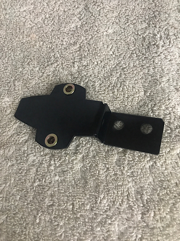 Powder coated 2mm steel with M4 nutserts